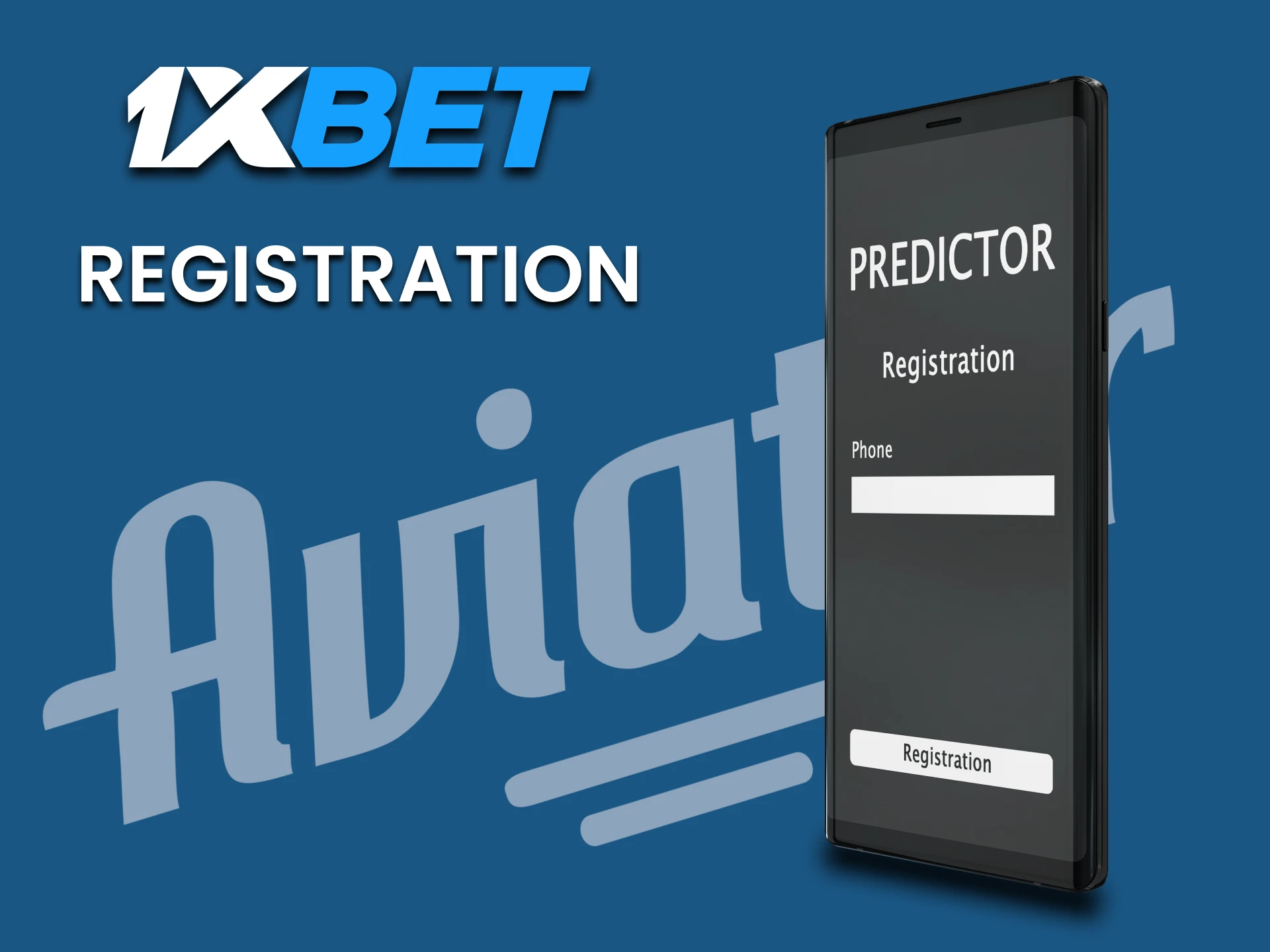To use Predictor in the Aviator game on 1xbet you need to register