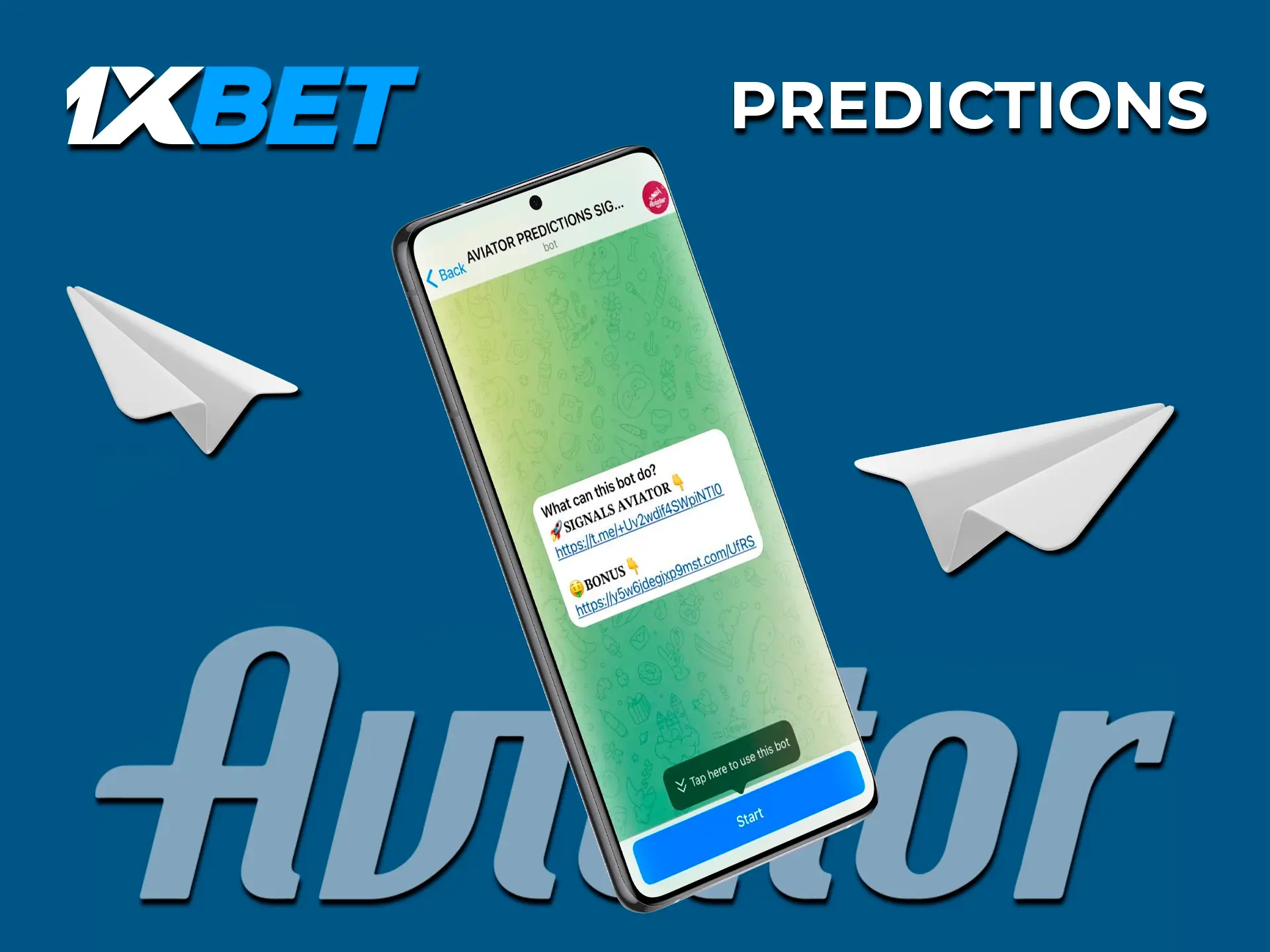 Utilisez les prédictions pour augmenter vos chances de gagner au jeu Aviator chez 1xBet.