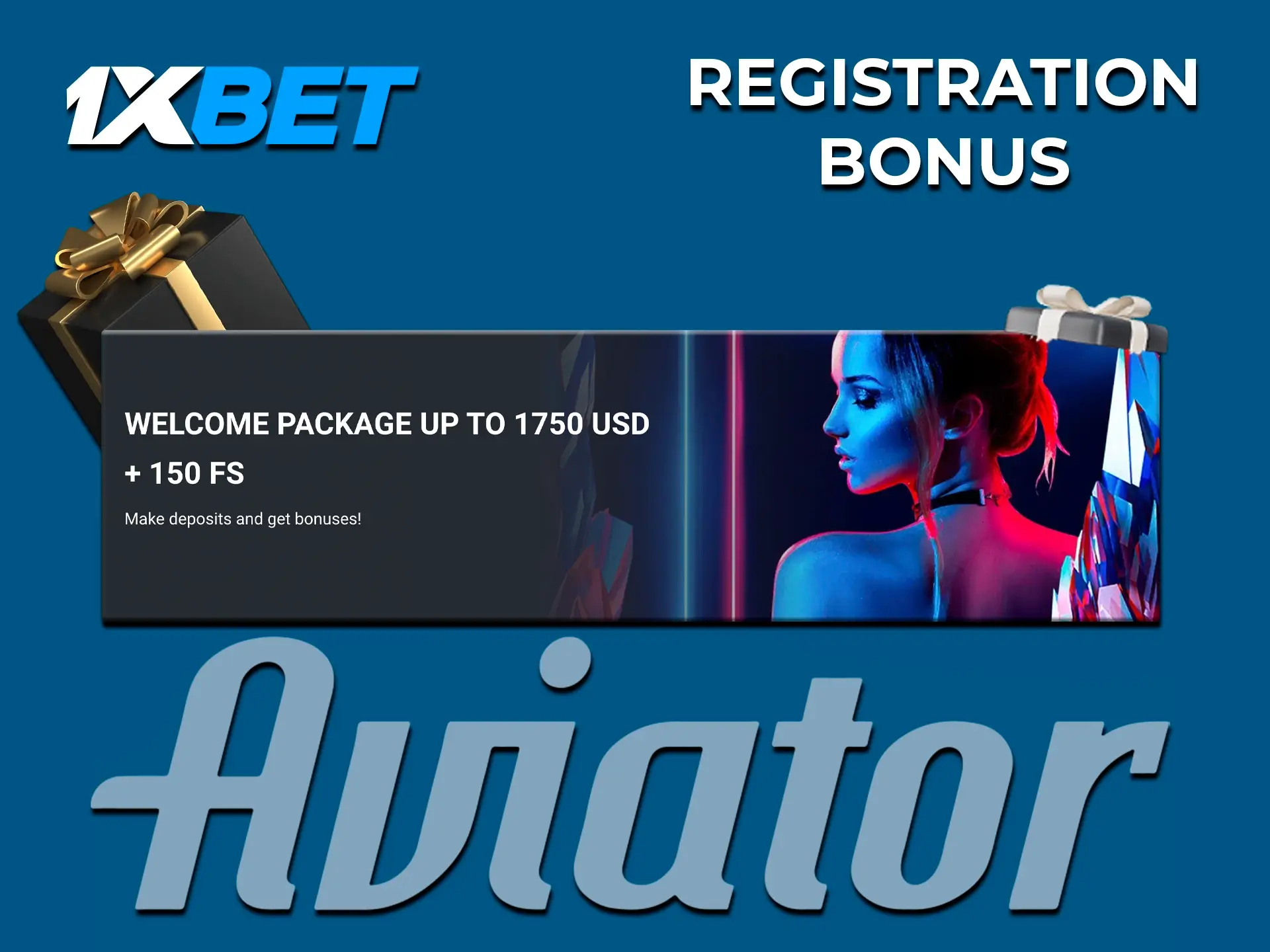 A superb bonus from 1xBet casino will give you great opportunities to make money and win big.