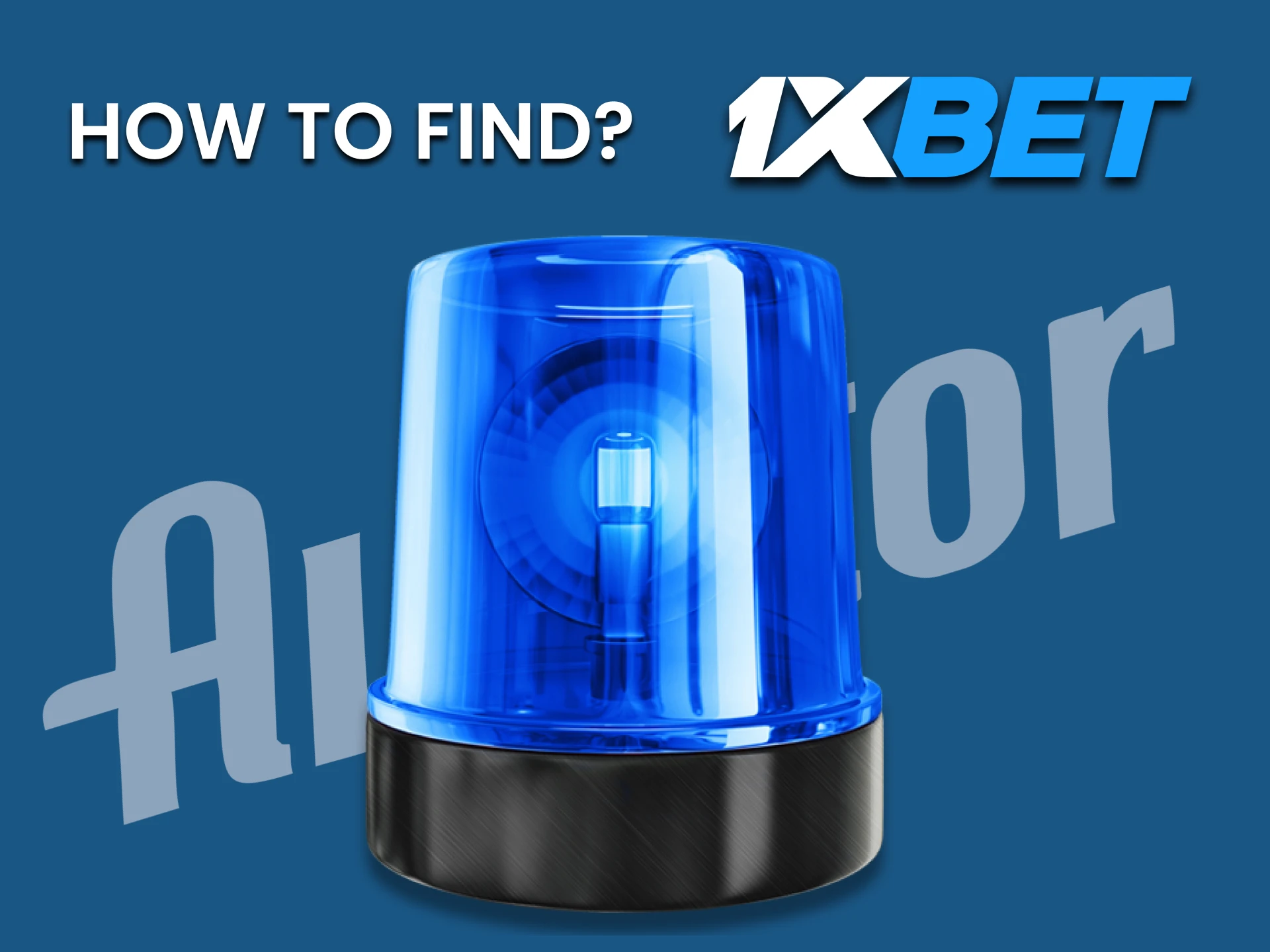Let's tell you how to find a signal for Aviator from 1xbet.